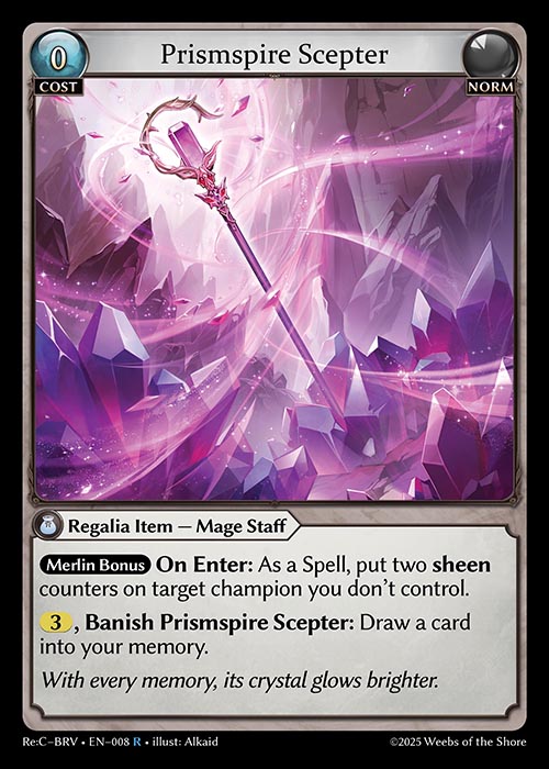Merlin Re:Collection, Brilliant Vestige - TCG Architect | TCGArchitect